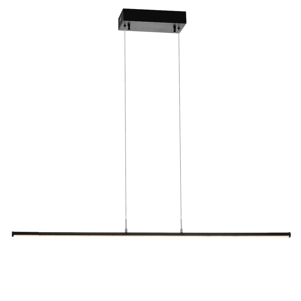 Conley Dimmable Adjustable Integrated Led Metal Linear Pendant. Picture 1