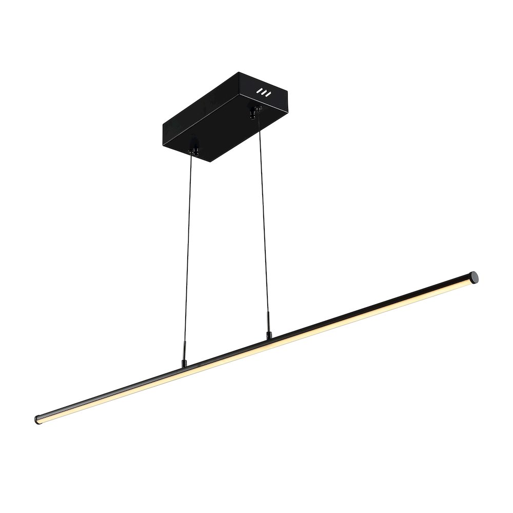 Conley Dimmable Adjustable Integrated Led Metal Linear Pendant. Picture 7