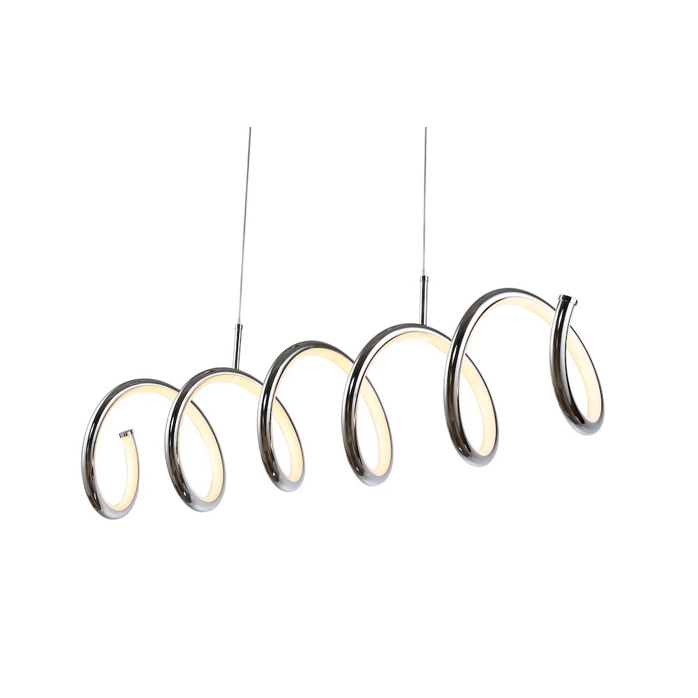 Ali Dimmable Adjustable Integrated Led Metal Linear Pendant. Picture 11