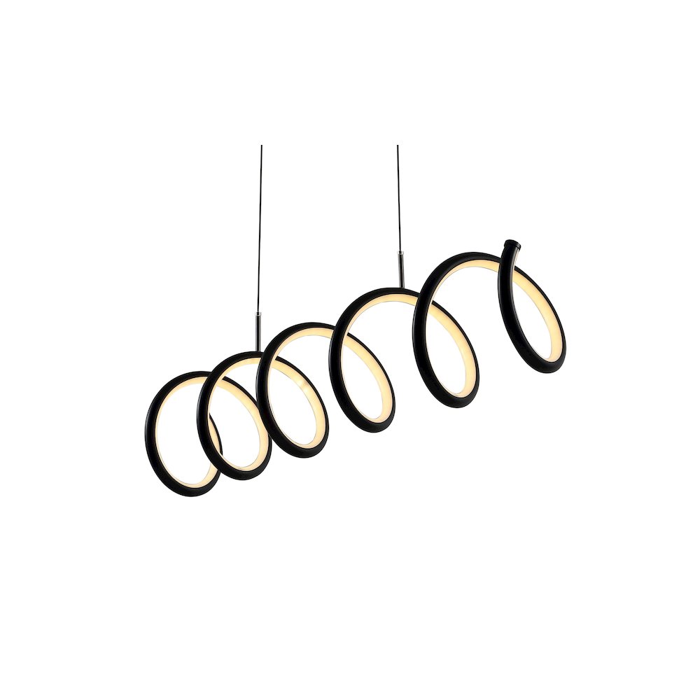 Ali Dimmable Adjustable Integrated Led Metal Linear Pendant. Picture 10