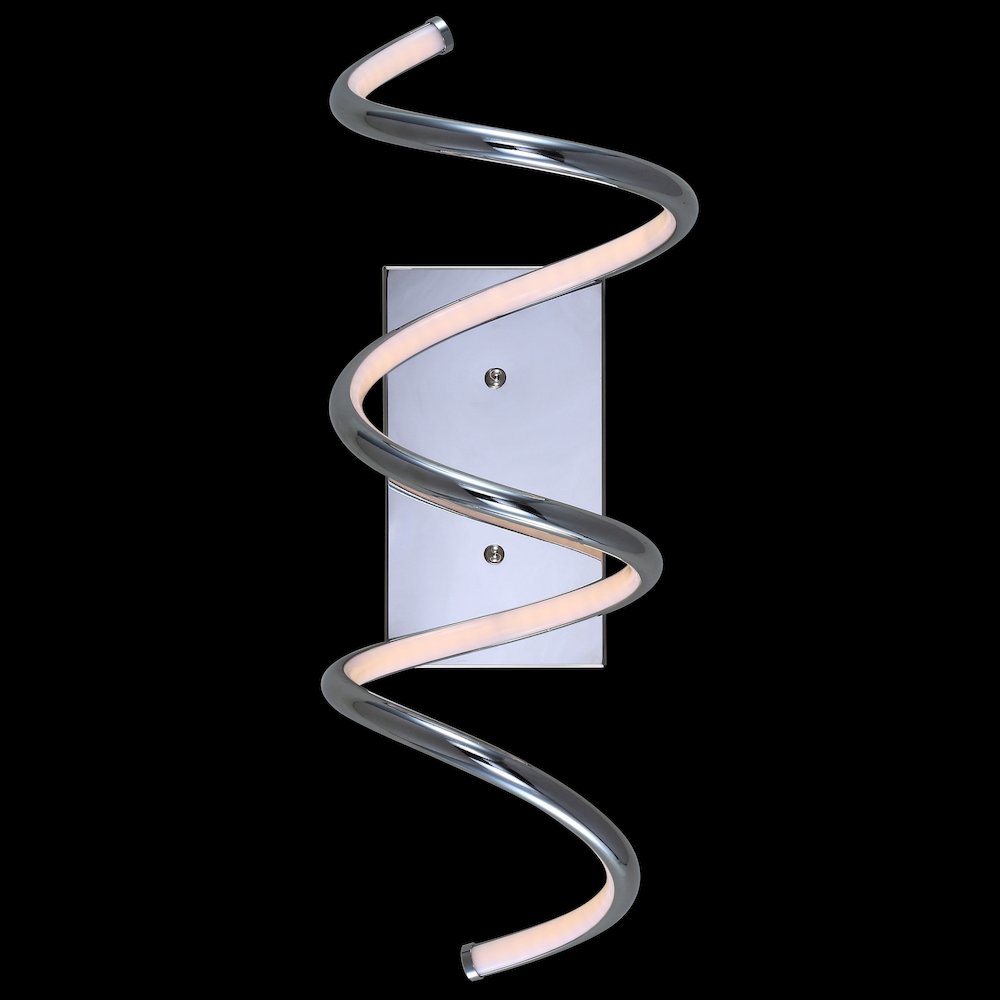 Scribble Modern Metal Integrated Led Vanity Light Sconce. Picture 3