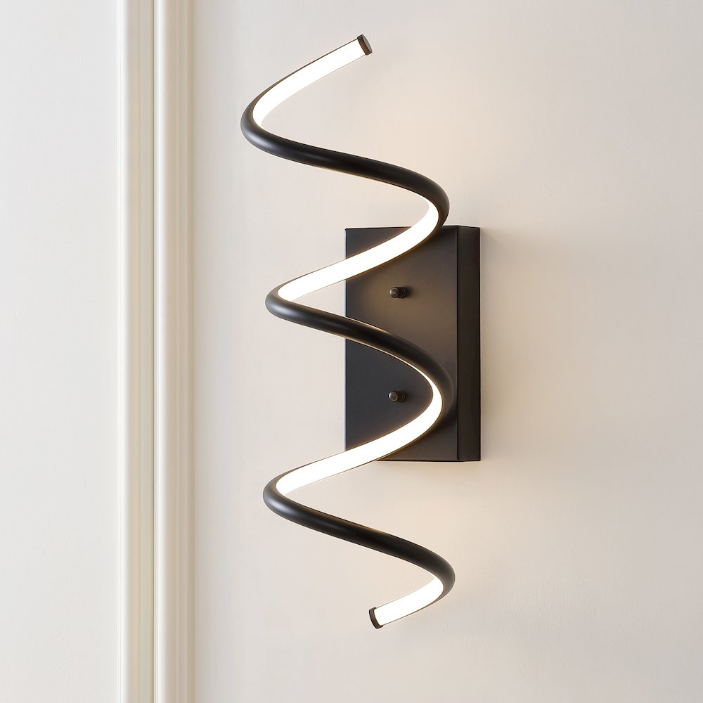 Scribble Modern Metal Integrated Led Vanity Light Sconce. Picture 10