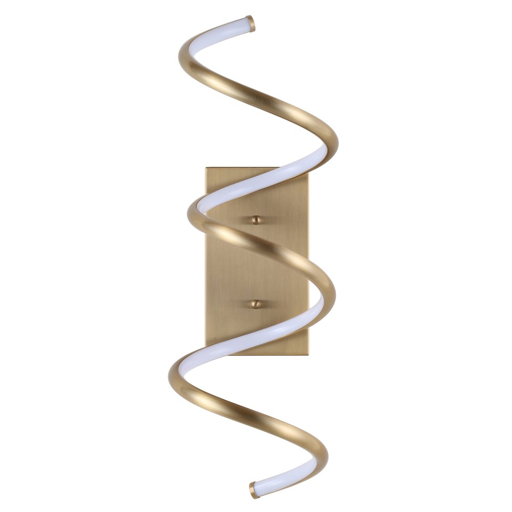 Scribble Modern Metal Integrated Led Vanity Light Sconce. Picture 2