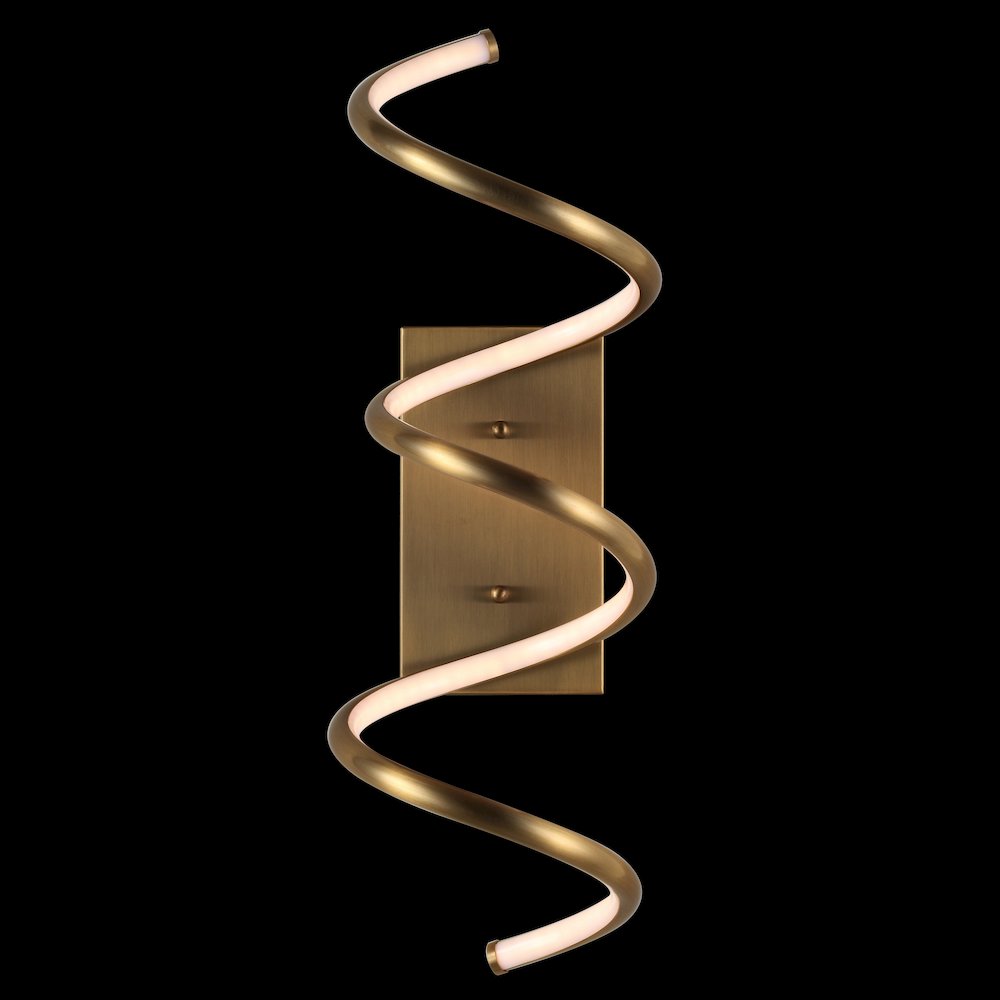 Scribble Modern Metal Integrated Led Vanity Light Sconce. Picture 3