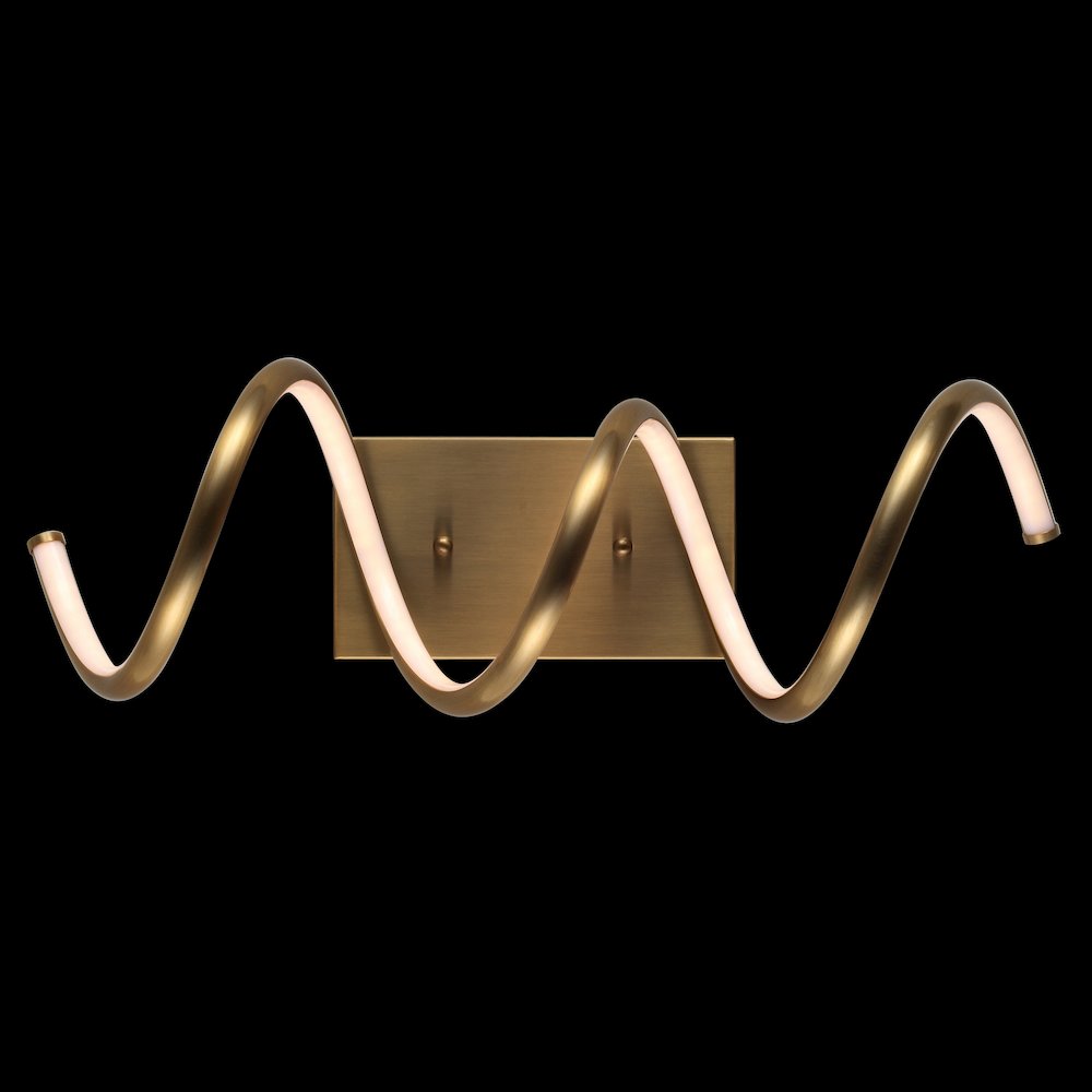Scribble Modern Metal Integrated Led Vanity Light Sconce. Picture 8