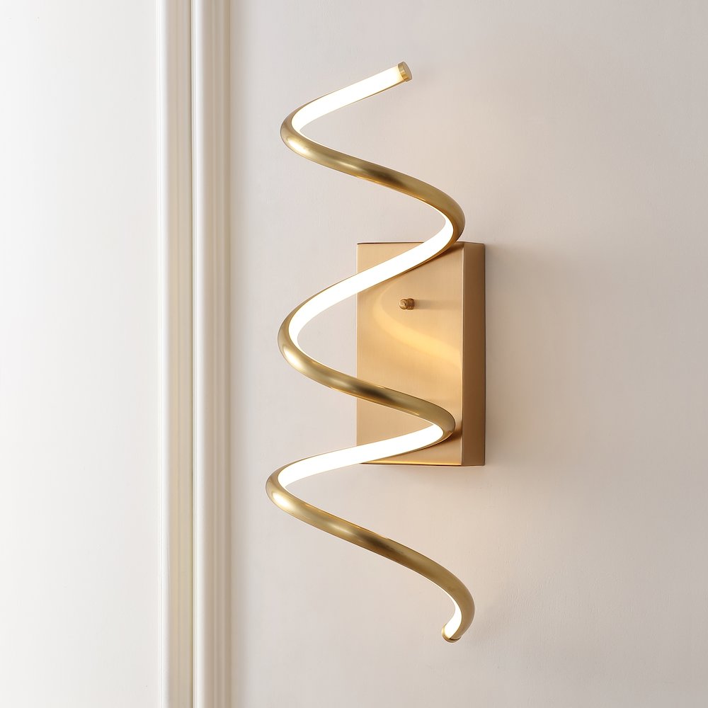Scribble Modern Metal Integrated Led Vanity Light Sconce. Picture 10