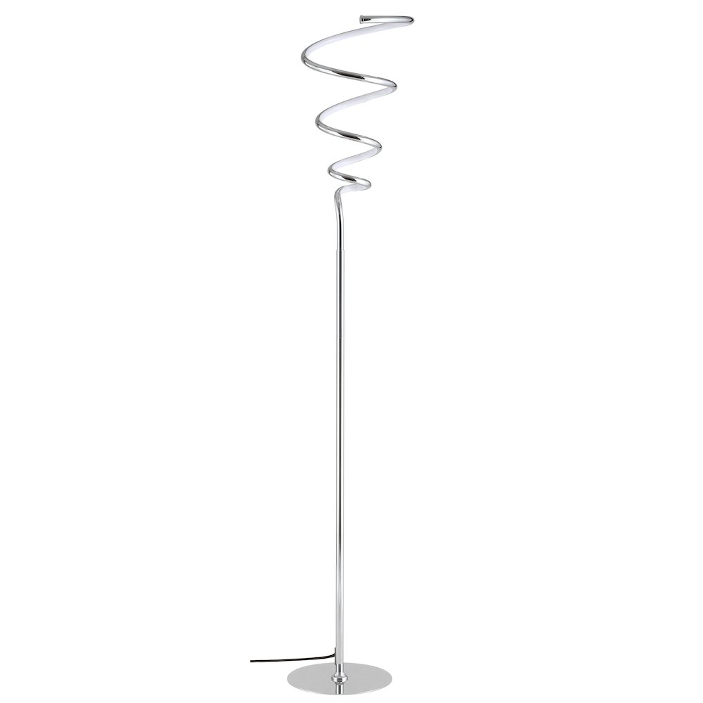 Scribble Modern Dimmable Metal Integrated Led Floor Lamp. Picture 2