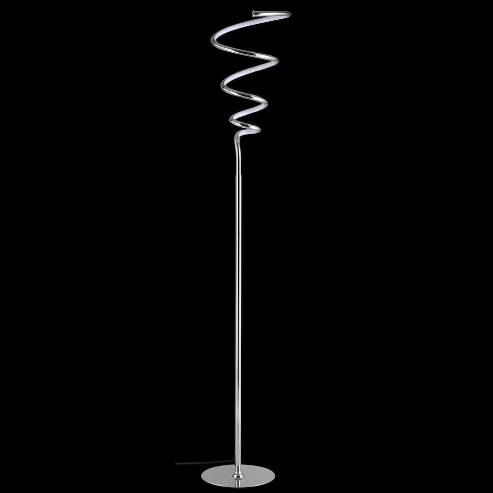 Scribble Modern Dimmable Metal Integrated Led Floor Lamp. Picture 4