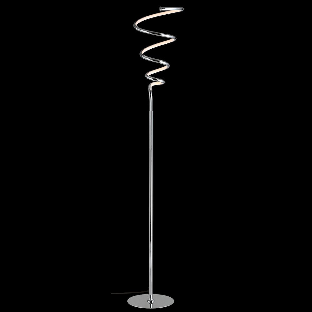 Scribble Modern Dimmable Metal Integrated Led Floor Lamp. Picture 3