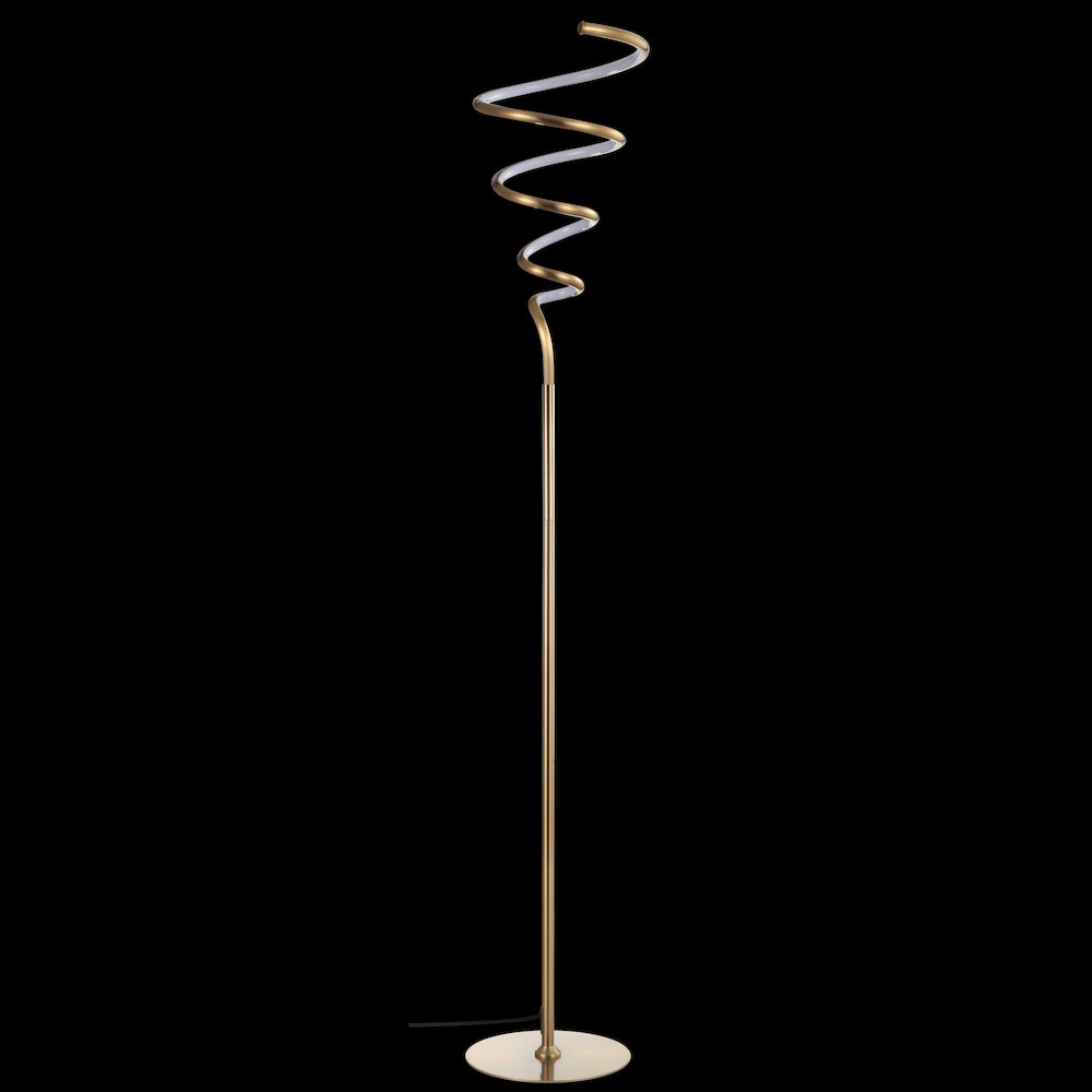 Scribble Modern Dimmable Metal Integrated Led Floor Lamp. Picture 4
