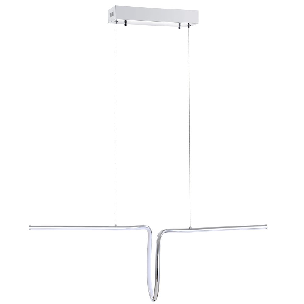 Ali Dimmable Adjustable Integrated Led Metal Linear Pendant. Picture 2