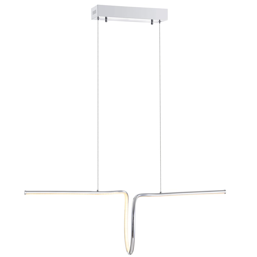 Ali Dimmable Adjustable Integrated Led Metal Linear Pendant. Picture 1