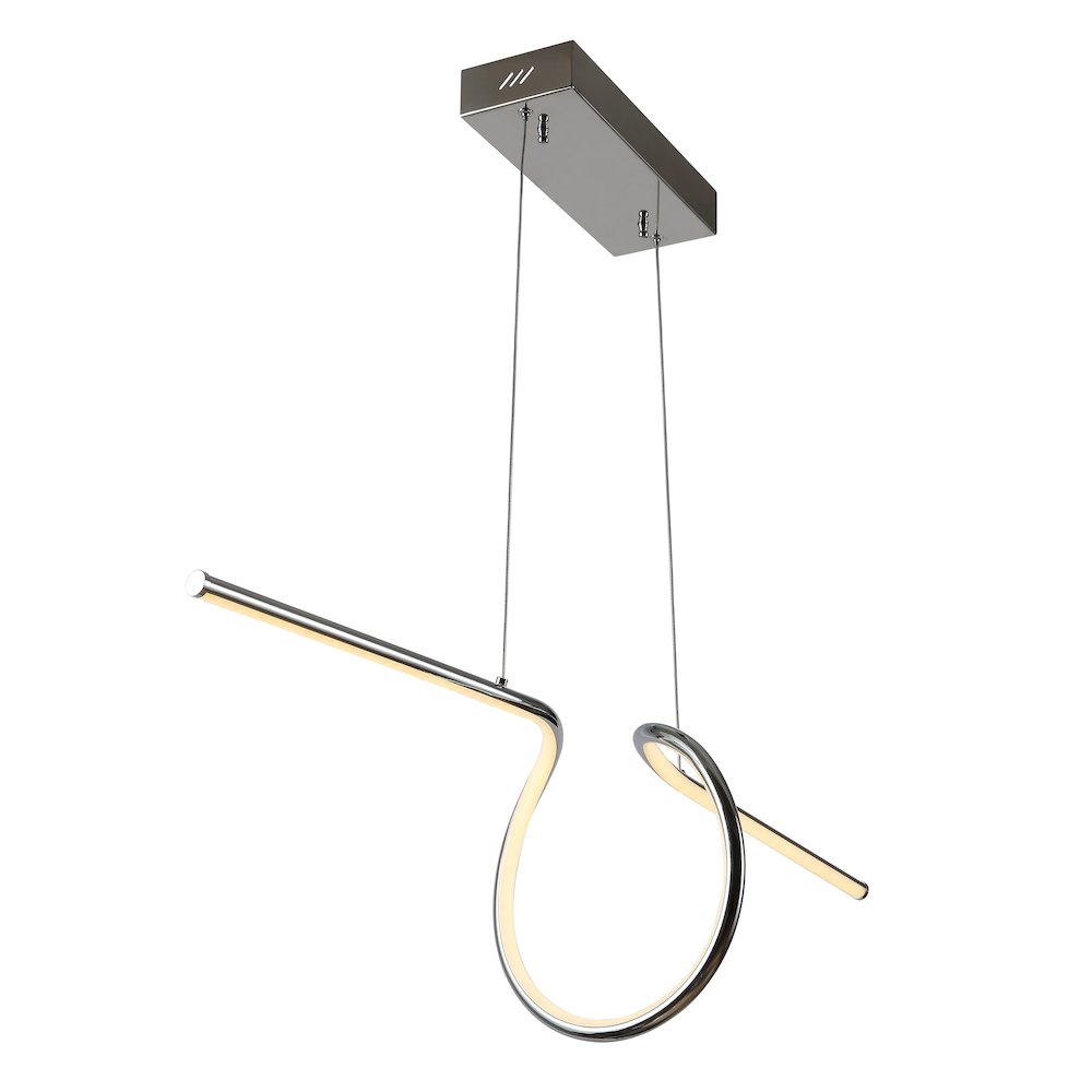 Ali Dimmable Adjustable Integrated Led Metal Linear Pendant. Picture 7