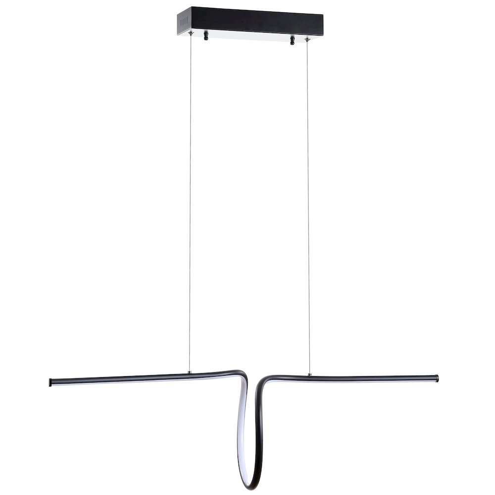 Ali Dimmable Adjustable Integrated Led Metal Linear Pendant. Picture 2