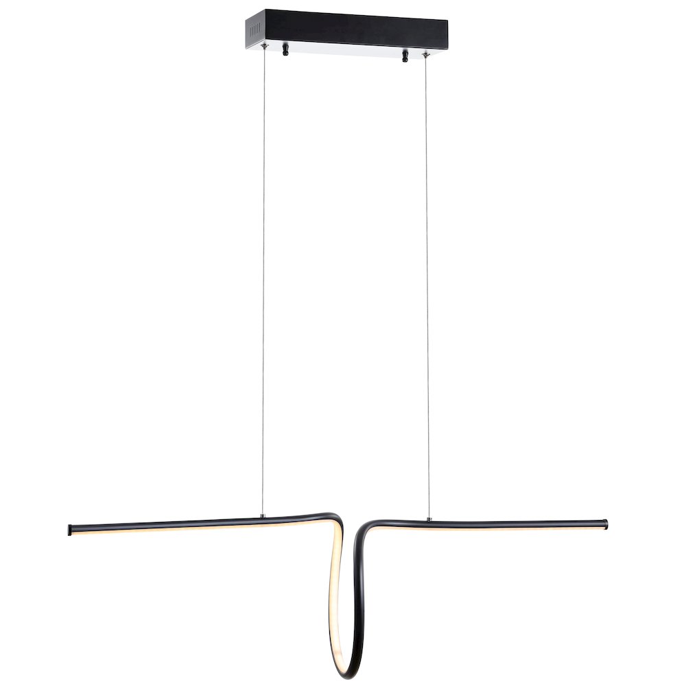 Ali Dimmable Adjustable Integrated Led Metal Linear Pendant. Picture 1