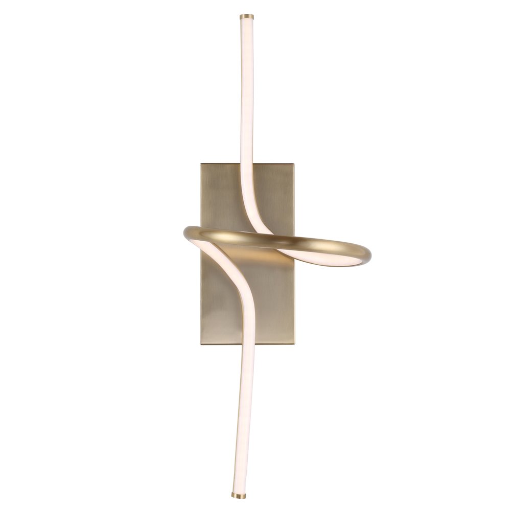 Sketch Minimalist Metal Integrated Led Vanity Light Sconce. Picture 1