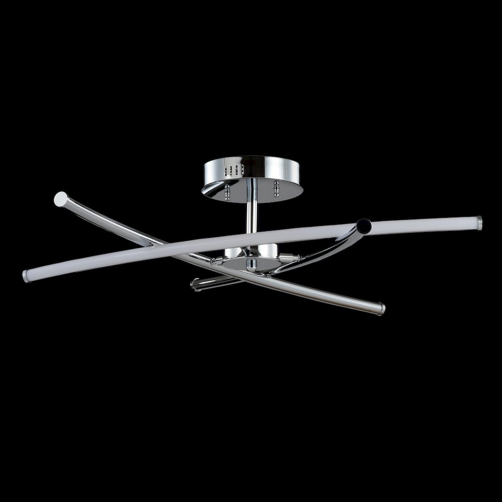 Crucis Modern Metal Integrated Led Semi Flush Mount. Picture 4