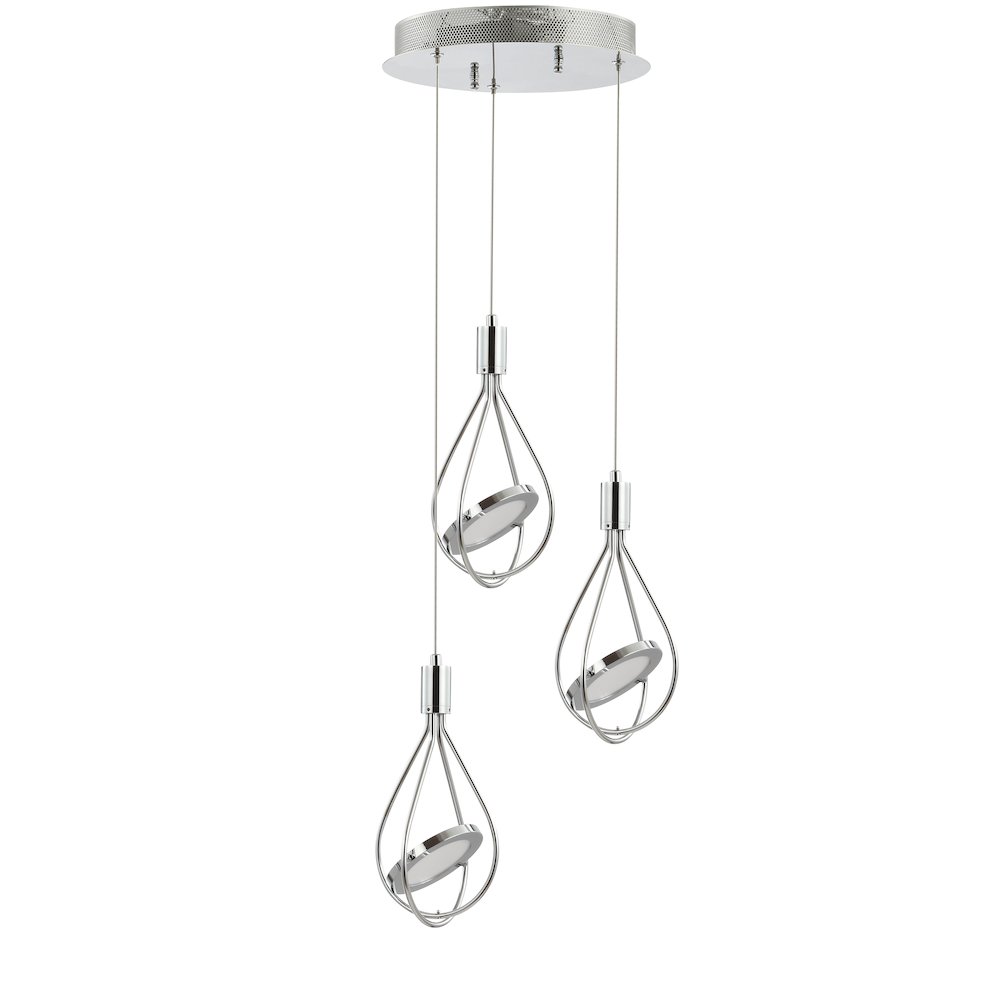 Orion Adjustable Modern Integrated Cluster Led Metal Pendant. Picture 2
