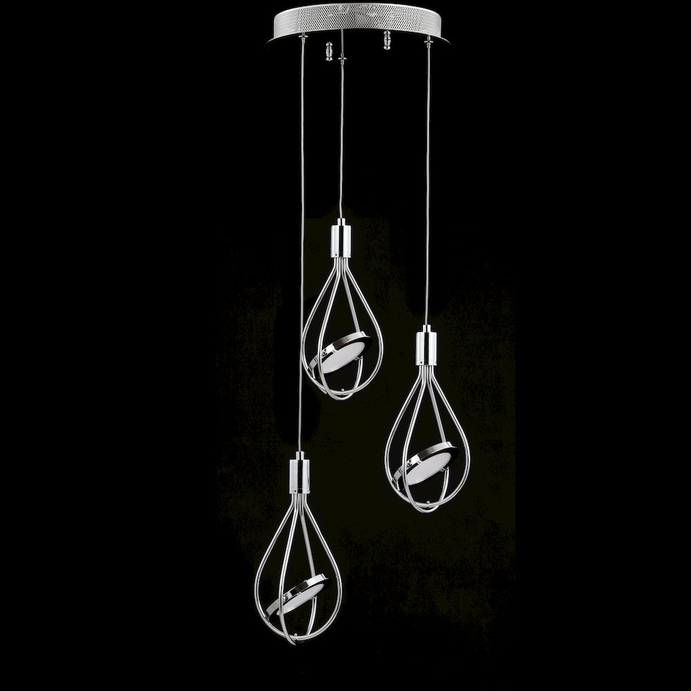 Orion Adjustable Modern Integrated Cluster Led Metal Pendant. Picture 4