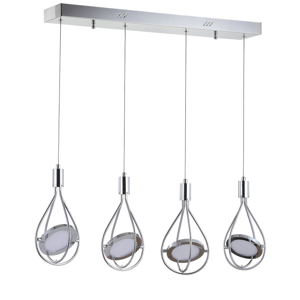 Orion Adjustable Modern Integrated Cluster Led Metal Pendant. Picture 2