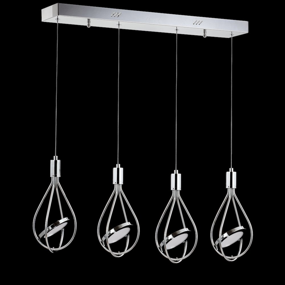Orion Adjustable Modern Integrated Cluster Led Metal Pendant. Picture 4