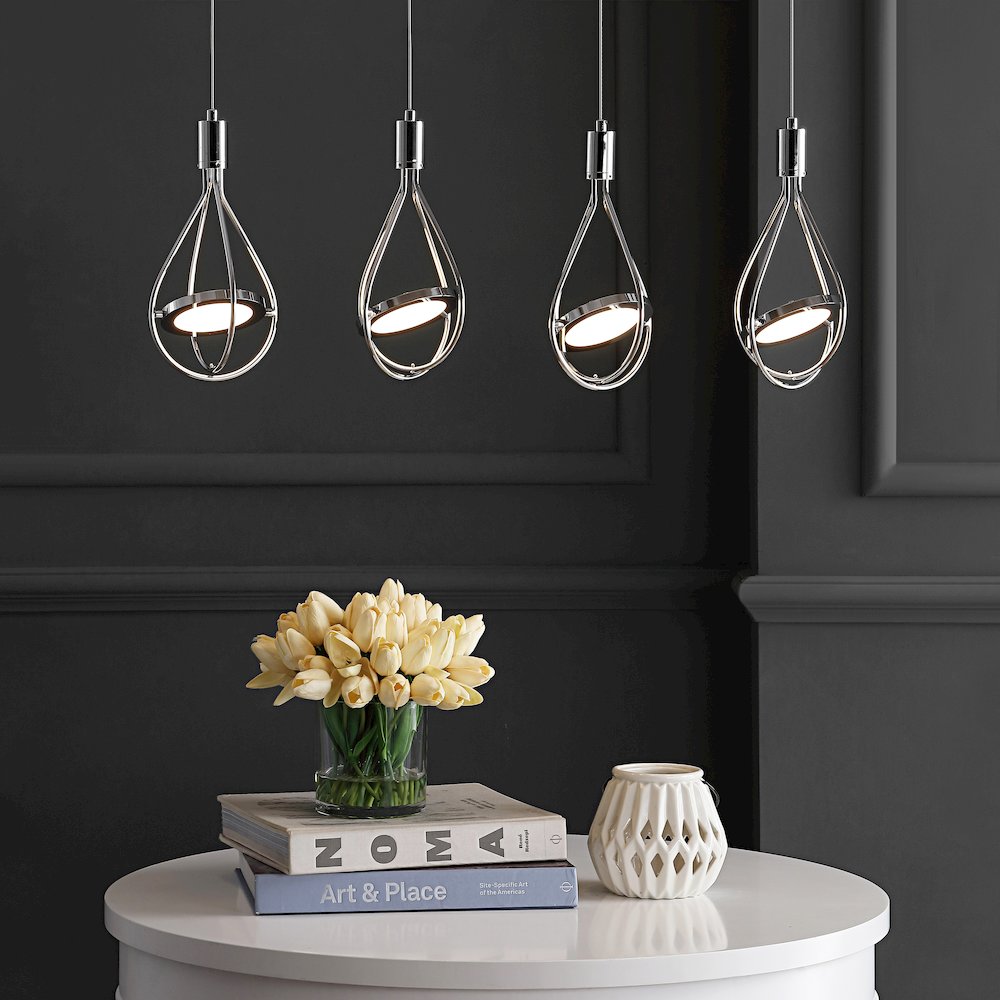 Orion Adjustable Modern Integrated Cluster Led Metal Pendant. Picture 9