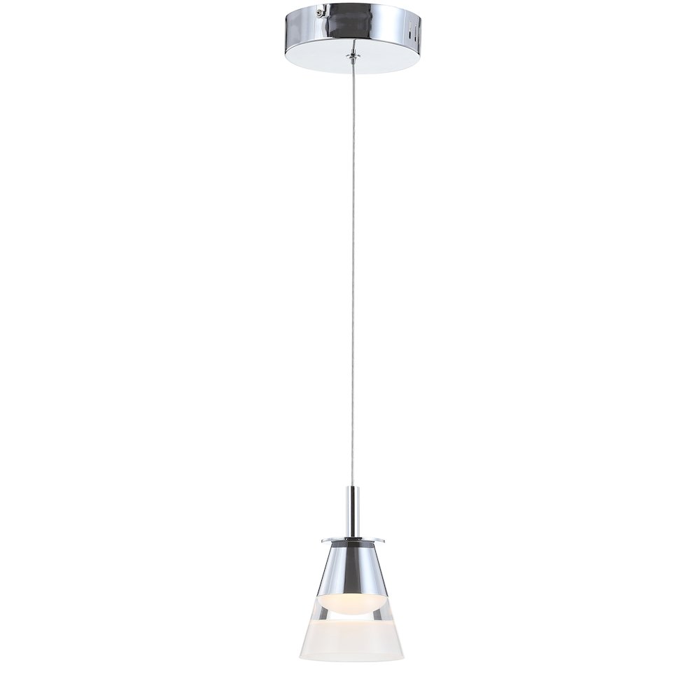 Alain Adjustable Metal Integrated Led Pendant. Picture 1