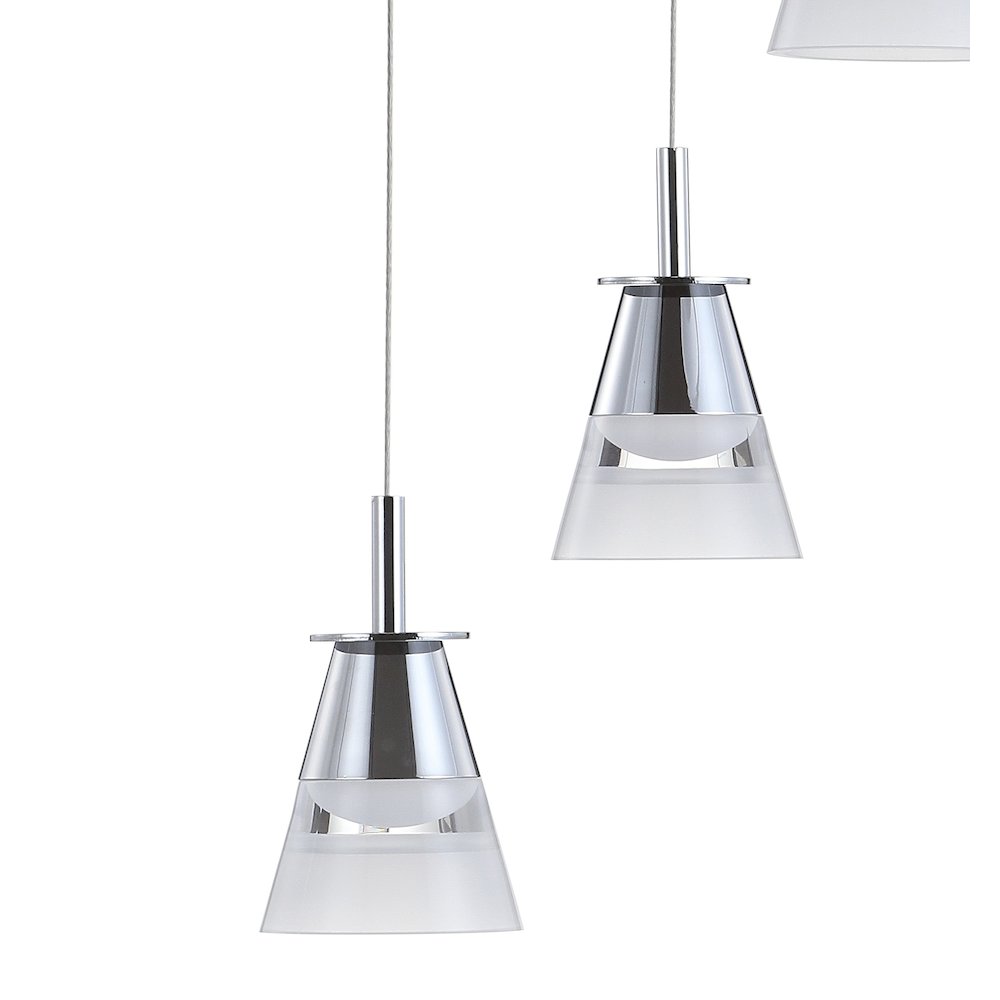 Alain Adjustable Metal Integrated Led Pendant. Picture 5