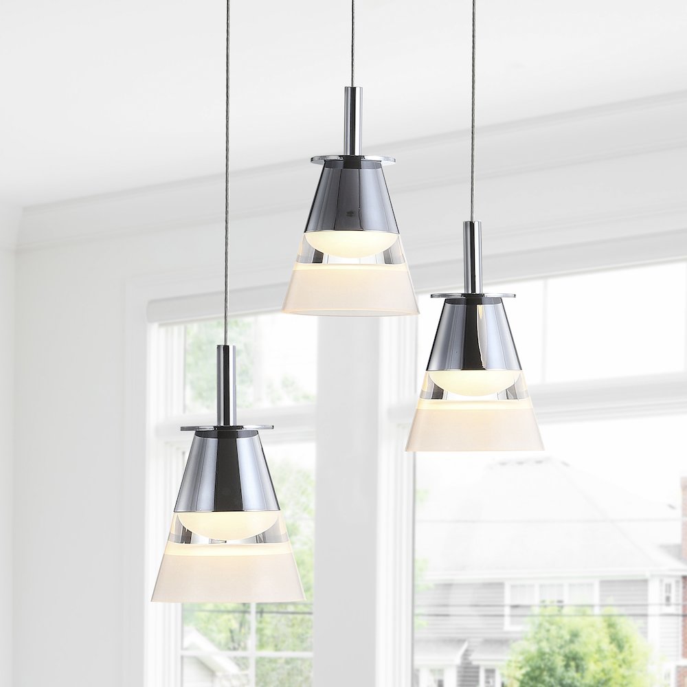 Alain Adjustable Metal Integrated Led Pendant. Picture 13