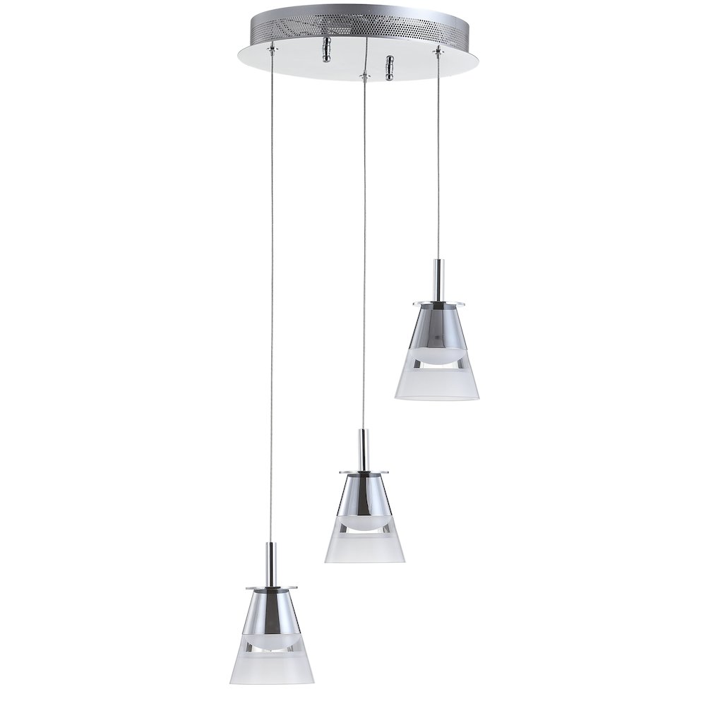 Alain Adjustable Metal Integrated Led Pendant. Picture 2