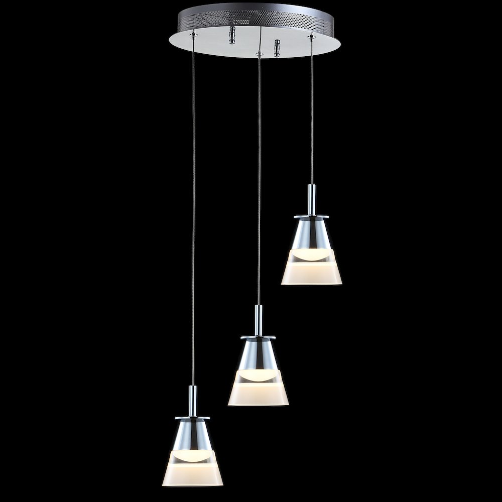 Alain Adjustable Metal Integrated Led Pendant. Picture 3