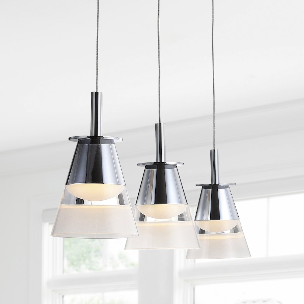 Alain Adjustable Metal Integrated Led Pendant. Picture 11
