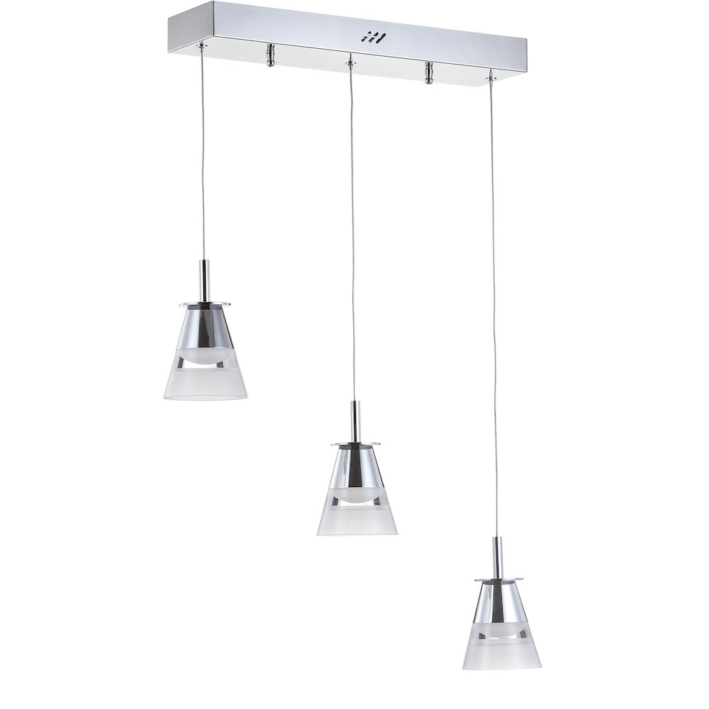 Alain Adjustable Metal Integrated Led Pendant. Picture 2
