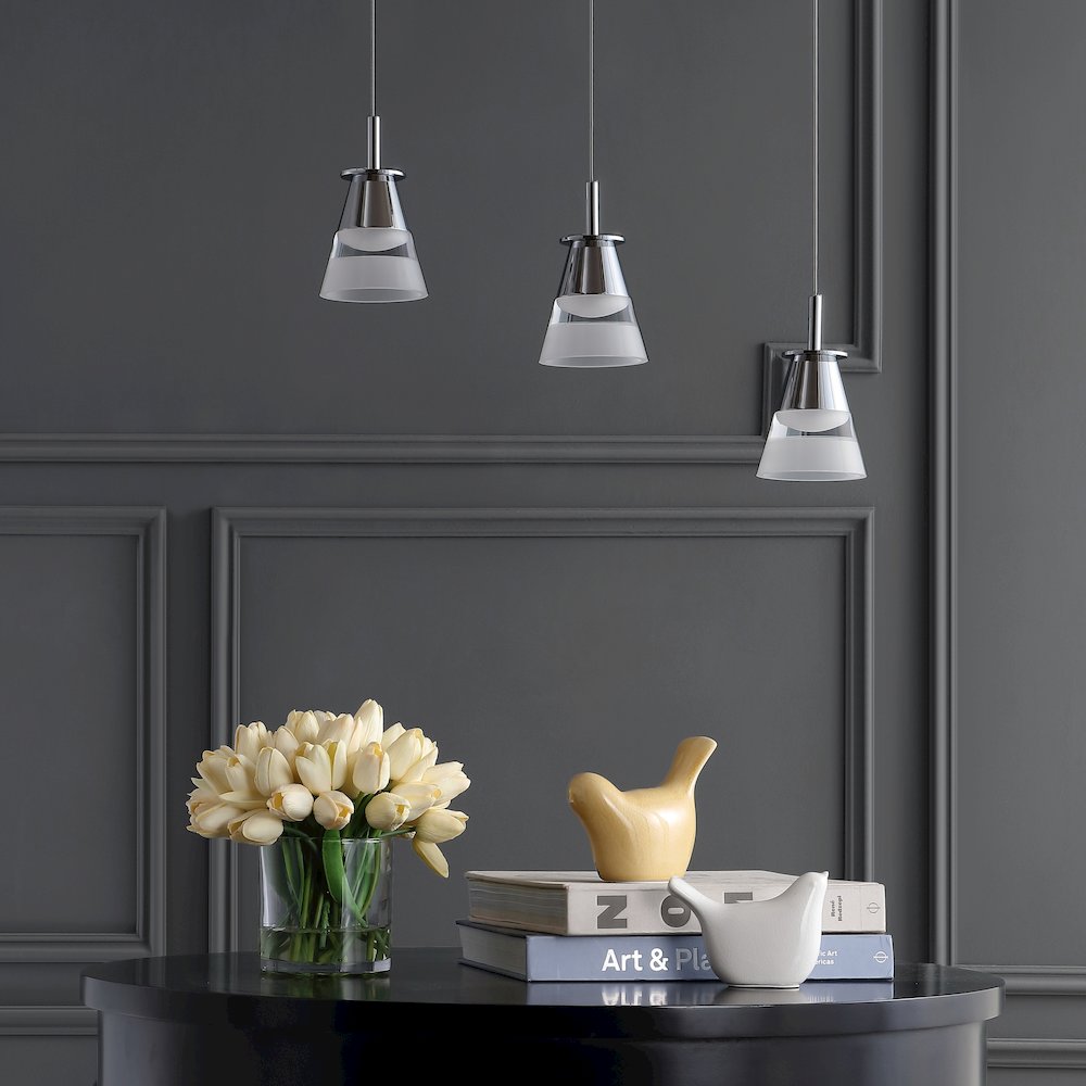 Alain Adjustable Metal Integrated Led Pendant. Picture 8