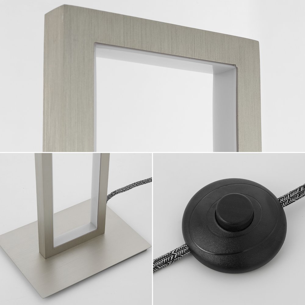 Johan Modern Minimalist Aluminum Integrated Tower Led Floor Lamp. Picture 4