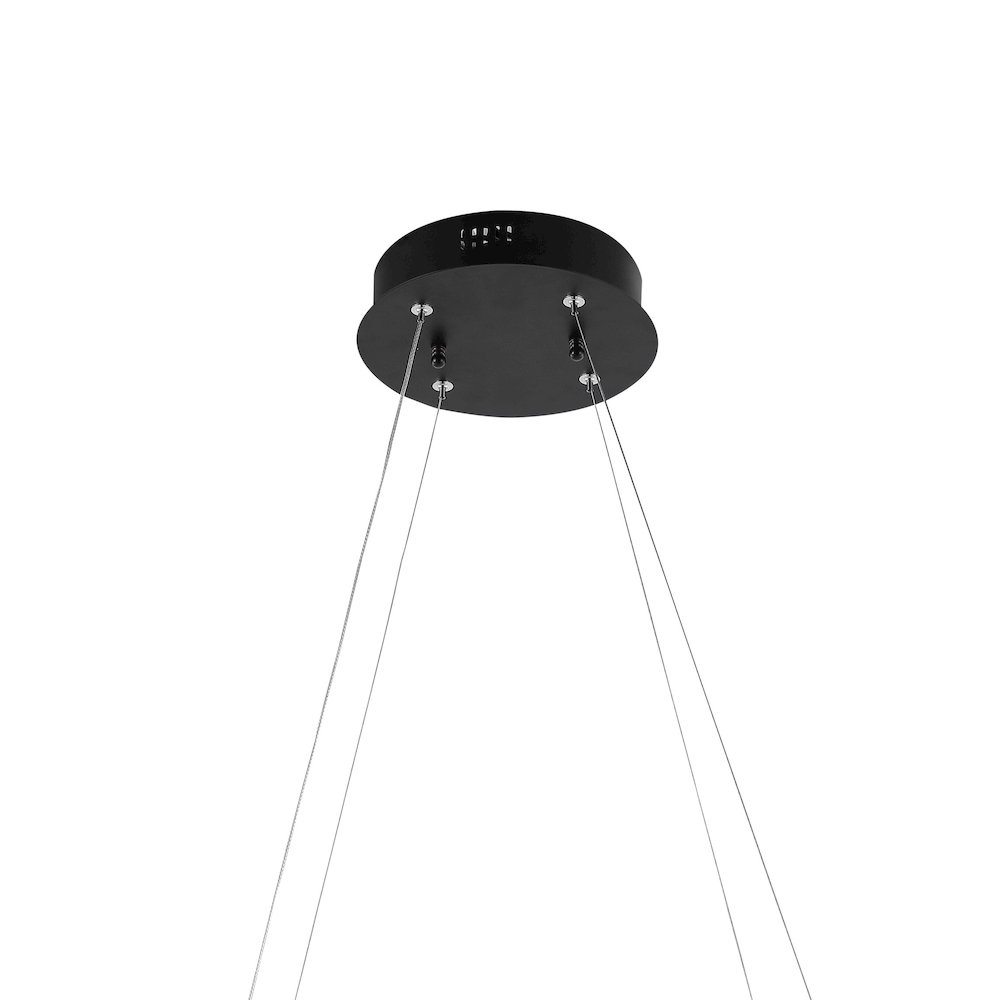 Roman Bohemian Coastal Iron Linear Integrated LED Pendant. Picture 3