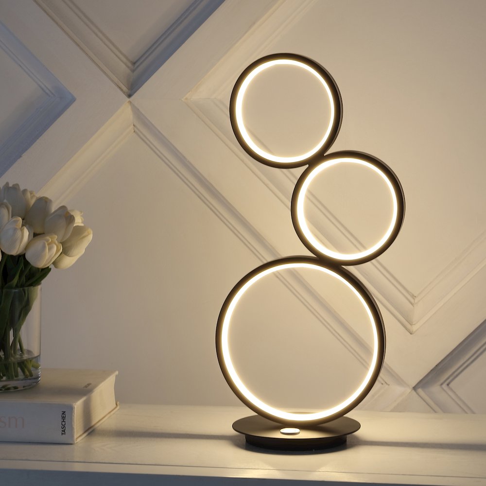 Juno Light Bohemian Coastal Iron Integrated Led Table Lamp. Picture 6