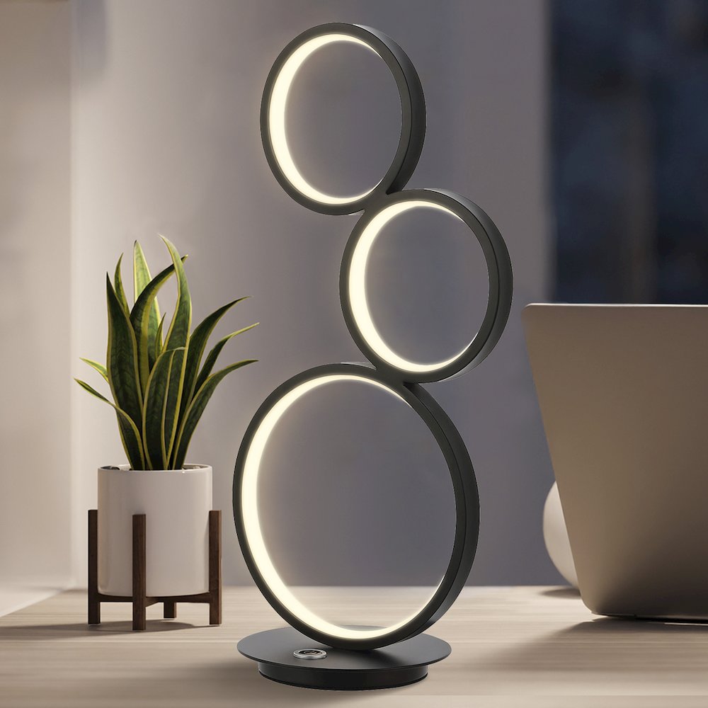 Juno Light Bohemian Coastal Iron Integrated Led Table Lamp. Picture 7