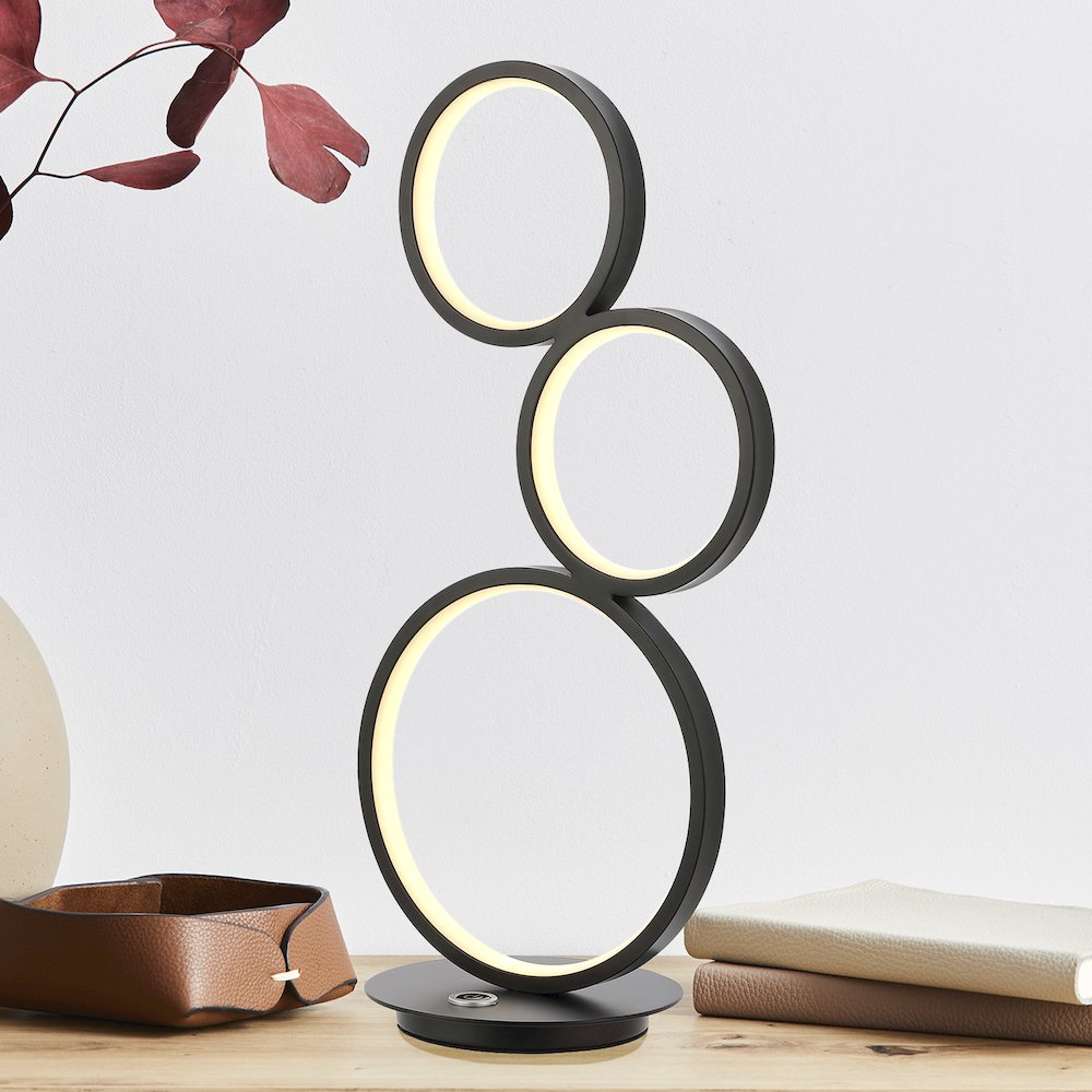 Juno Light Bohemian Coastal Iron Integrated Led Table Lamp. Picture 8
