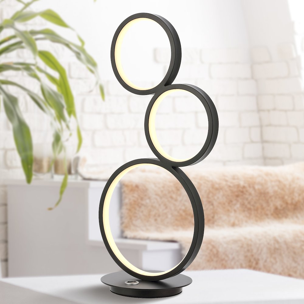 Juno Light Bohemian Coastal Iron Integrated Led Table Lamp. Picture 9
