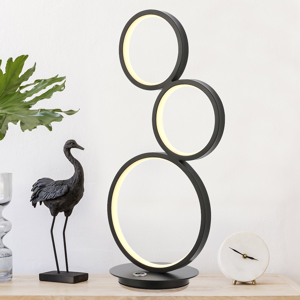 Juno Light Bohemian Coastal Iron Integrated Led Table Lamp. Picture 10