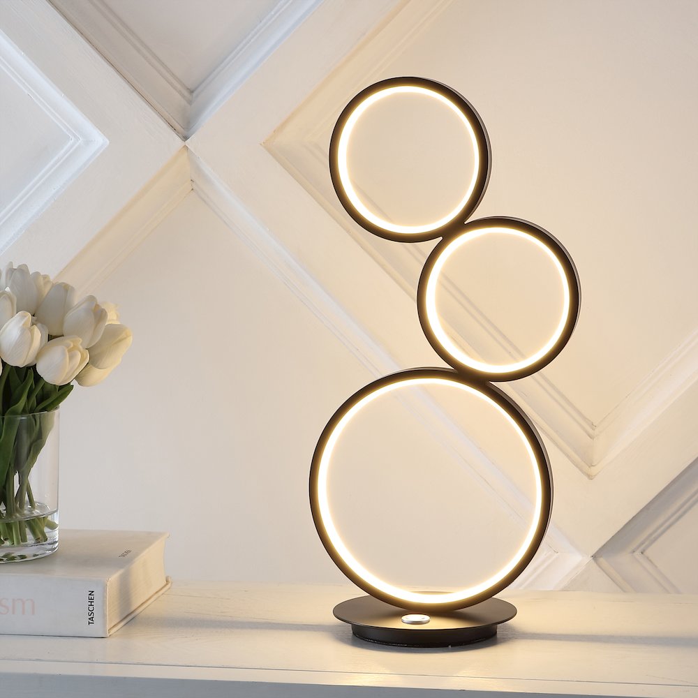 Juno Light Bohemian Coastal Iron Integrated Led Table Lamp. Picture 4