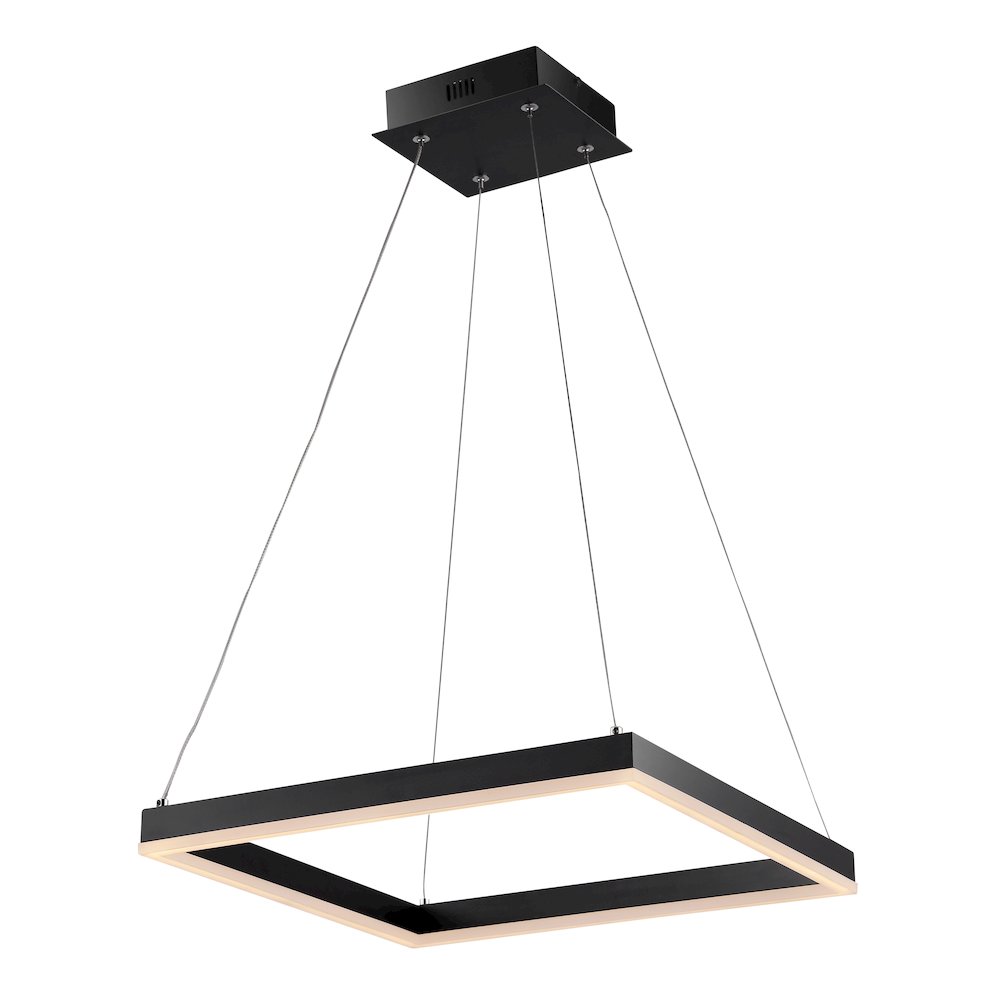 Baxter Modern Contemporary Aluminum Integrated Led Hoop Pendant. Picture 8