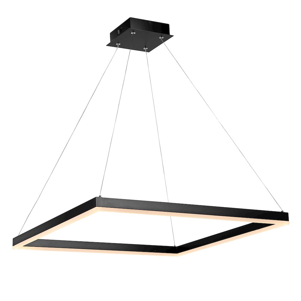 Baxter Modern Contemporary Aluminum Integrated Led Hoop Pendant. Picture 8