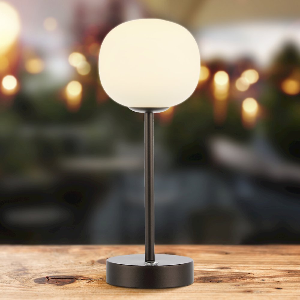 Natalia Modern Minimalist Iron Rechargeable Integrated Led Table Lamp. Picture 9