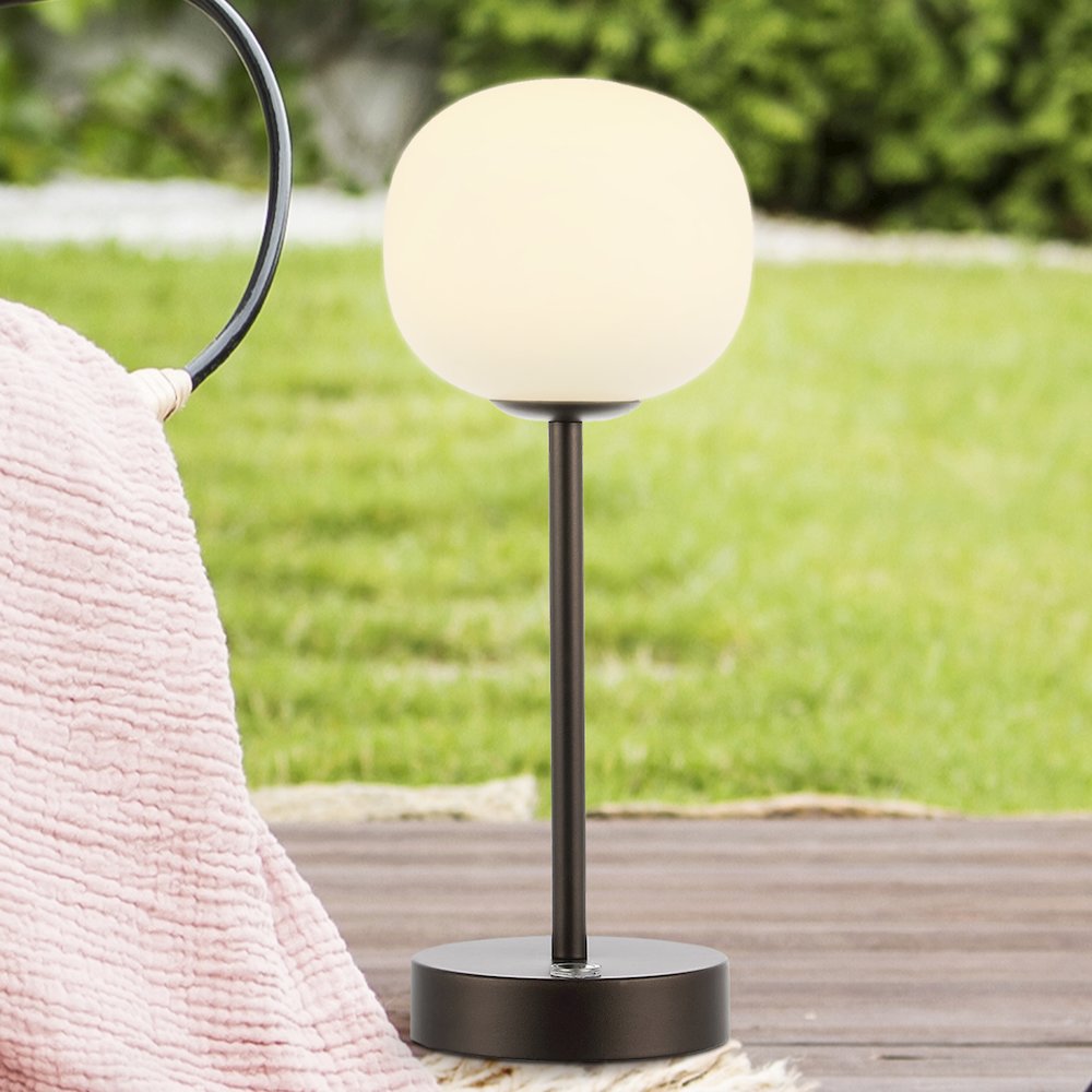 Natalia Modern Minimalist Iron Rechargeable Integrated Led Table Lamp. Picture 12