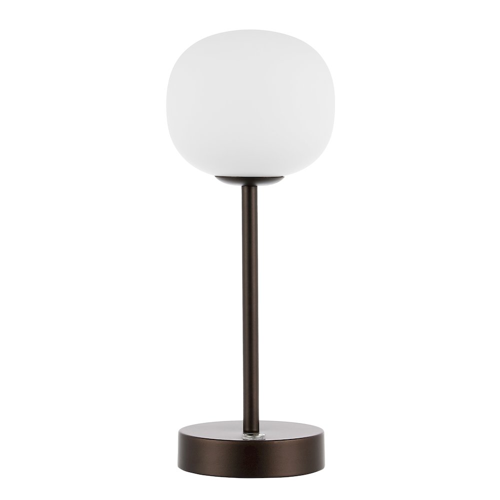 Natalia Modern Minimalist Iron Rechargeable Integrated Led Table Lamp. Picture 1