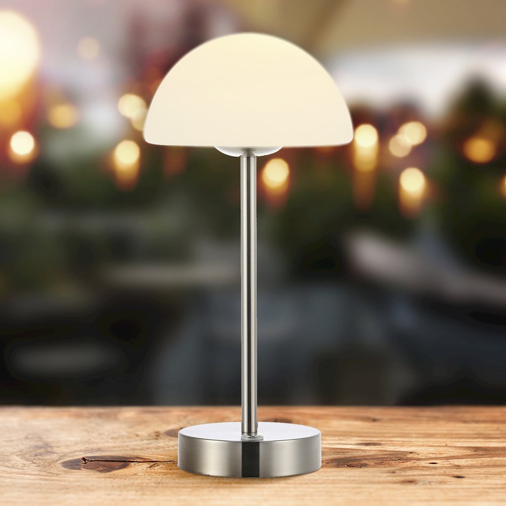 Xavier Modern Minimalist Iron Rechargeable Integrated Led Table Lamp. Picture 9