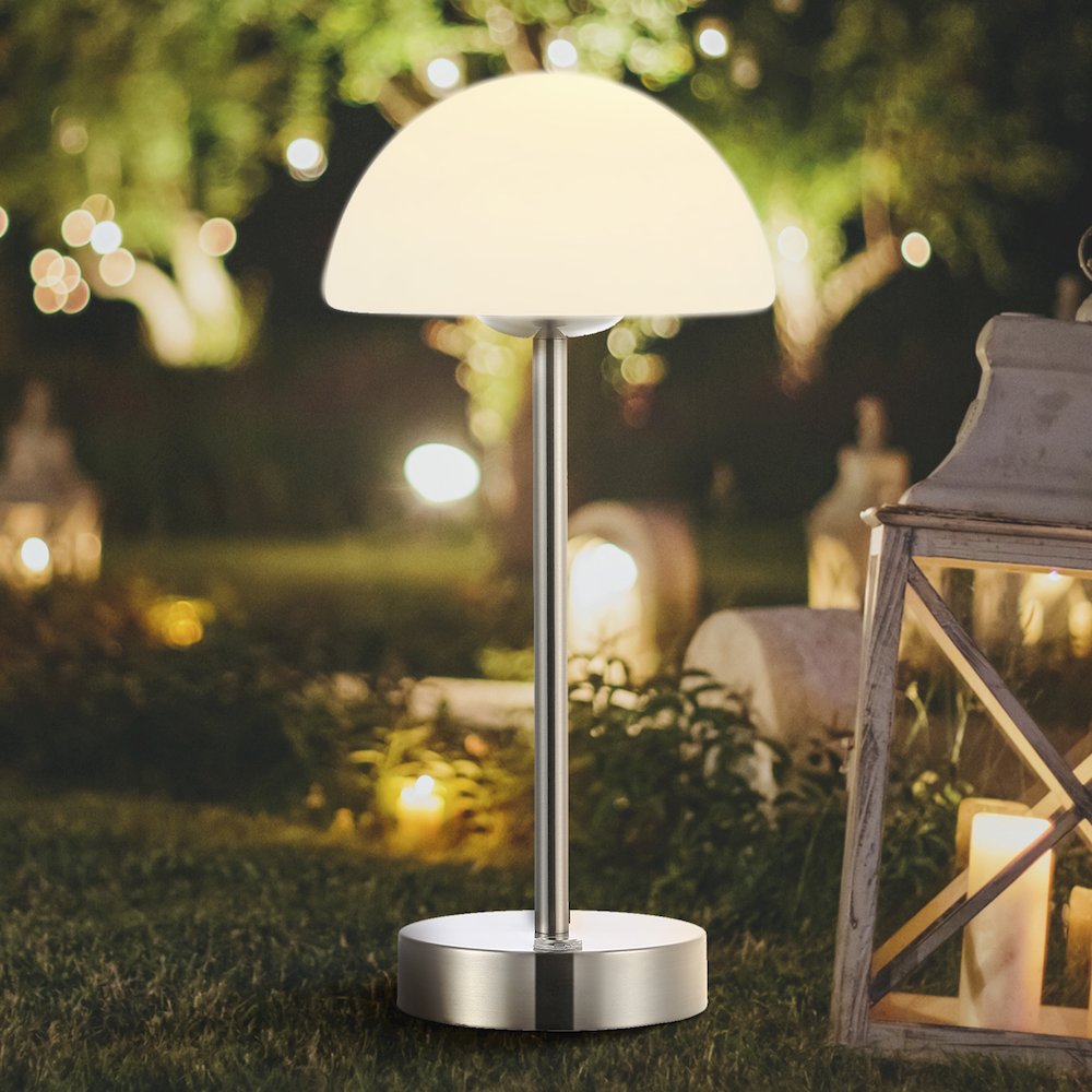 Xavier Modern Minimalist Iron Rechargeable Integrated Led Table Lamp. Picture 10