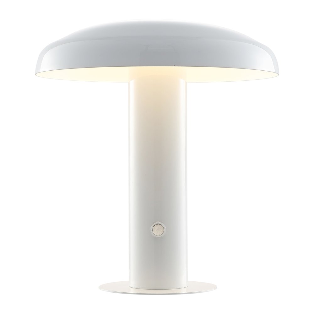Bohemian Rechargeablecordless Iron Integrated Led Mushroom Table Lamp. Picture 7